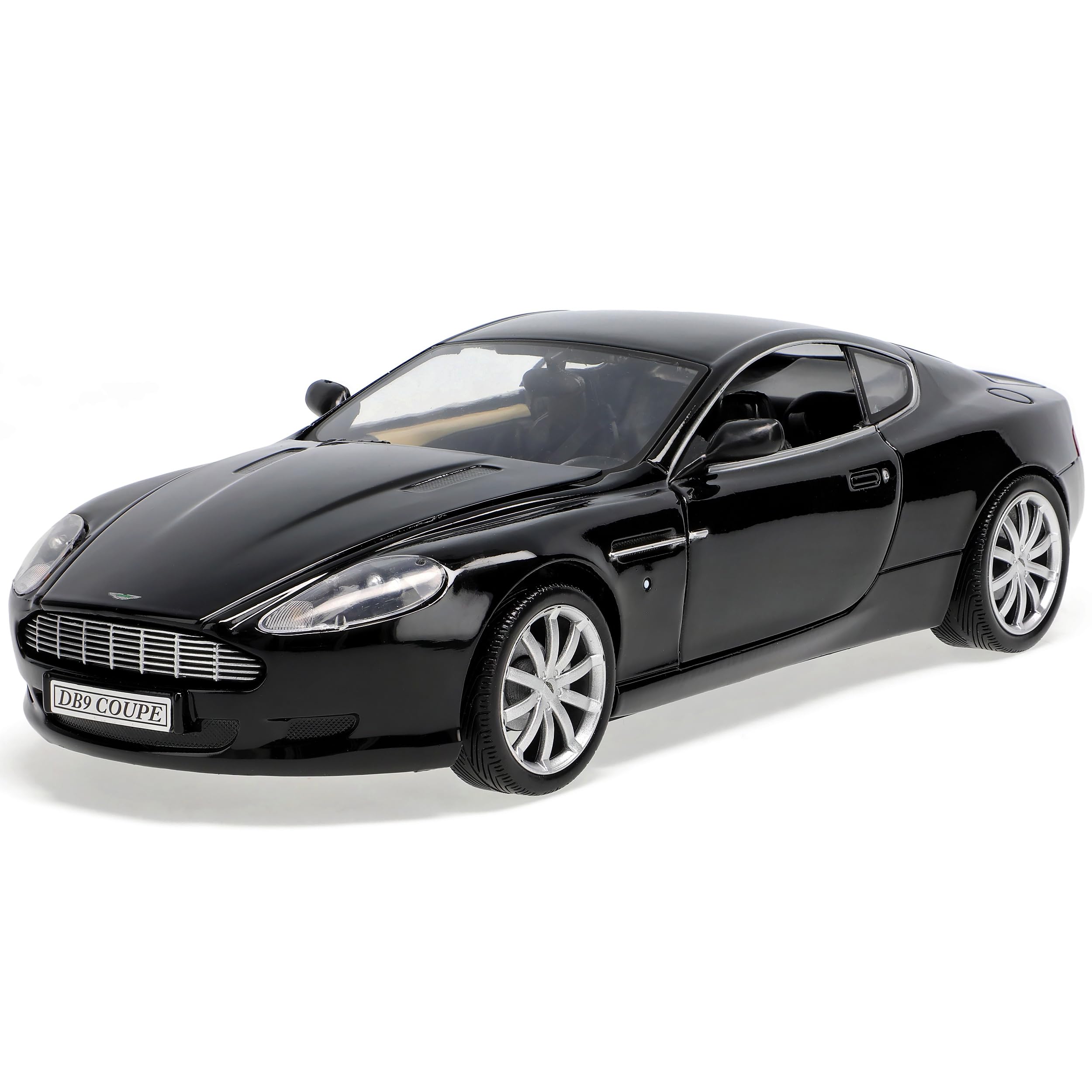 Motormax Aston Martin DB9 Coupe Schwarz 2004-2016 1/18 Modell Auto
